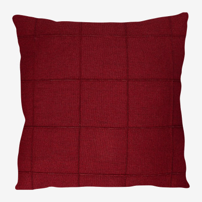 22929 - 2554 - Almofada Grid - Linho Marsala 